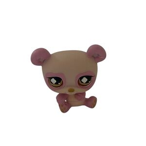 LPS Pink PANDA BEAR #899 Brown Eyes
Authentic Littlest Pet Shop LPS